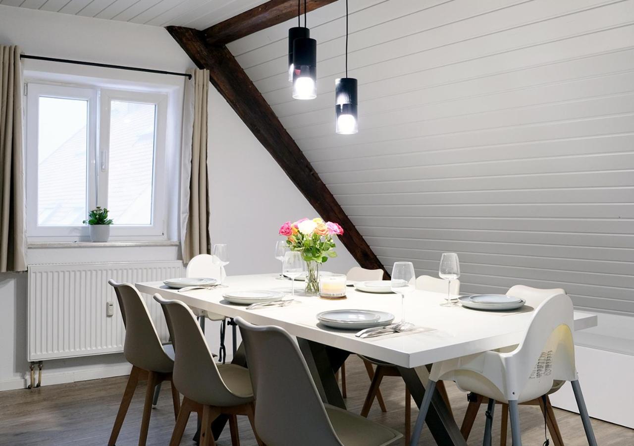 Casa Luxe - 80Qm - Stadtmitte - Familienfreundlich - Parkplatz - 5Km Zum Legoland Günzburg Exteriér fotografie